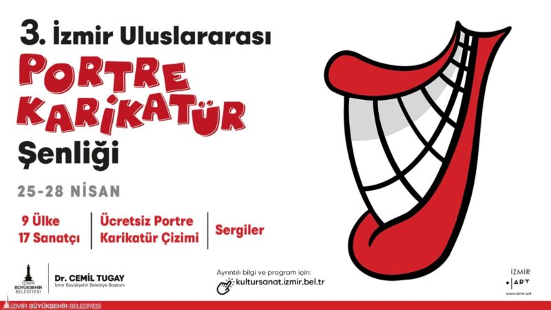 İzmir Büyükşehir Belediyesi tarafından düzenlenen 3. İzmir Uluslararası Portre Karikatür