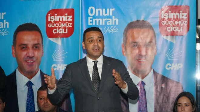 Cumhuriyet Halk Partisi Çiğli Belediye Başkan Adayı çevre mühendisi Onur