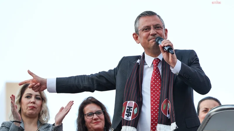 Cumhuriyet Halk Partisi Genel Başkanı Özgür Özel, 4 Nisan 2024