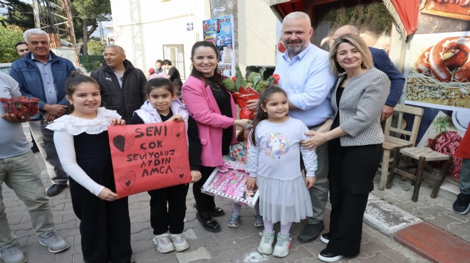 Menemen Belediye Başkanı Aydın Pehlivan, seçim zaferinin ardından ilçesinde teşekkür