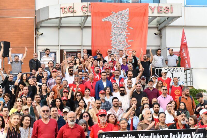 Çiğli’de Coşkulu 1 Mayıs Kutlaması Çiğli belediye başkanı çevre mühendisi
