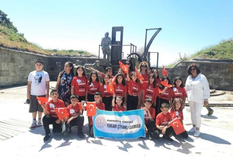 Çanakkale’nin Gelibolu Yarımadası üzerinde bulunan şehitlikleri  görebilmek ve o