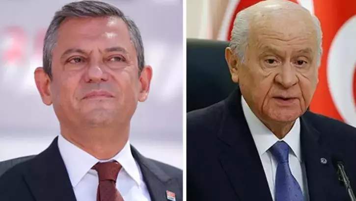 CHP Genel Başkanı Özgür Özel bugün MHP Genel Başkanı Devlet
