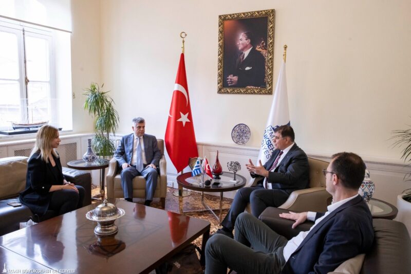 İzmir Büyükşehir Belediye Başkanı Dr. Cemil Tugay, Yunanistan’ın İzmir Başkonsolosu