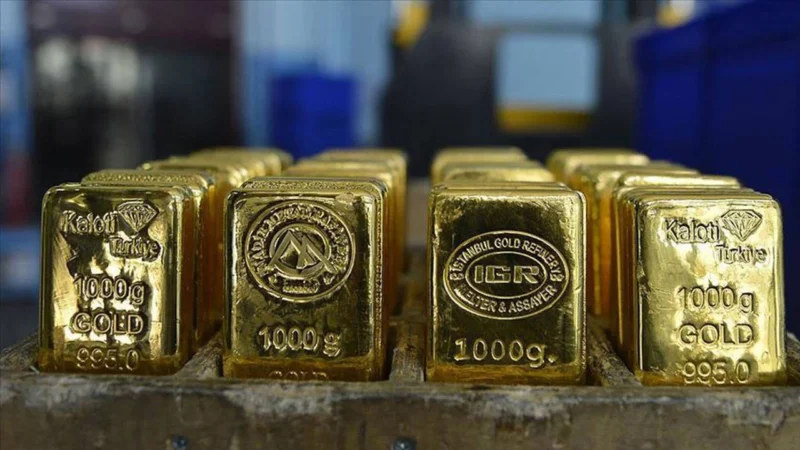 Standart altının kilogram fiyatı, gün sonunda yüzde 1,4 azalışla 2