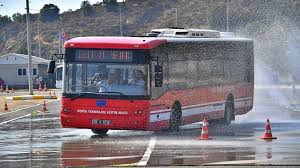 İzmir ESHOT'un 311 numaralı otobüsü İnciraltı - Fahrettin Altay arasında