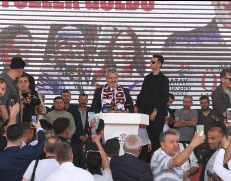 HBB Başkanı Öntürk; ligde kalma mücadelesi veren Hataysporun Trendyol Süper