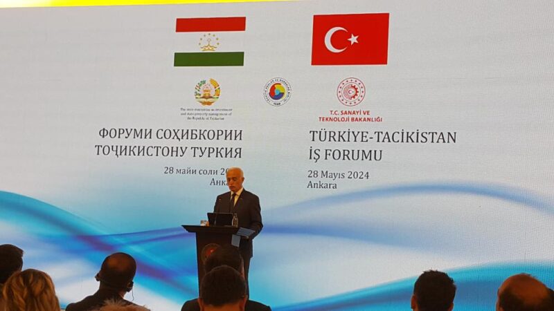 Türkiye Odalar ve Borsalar Birliği  (TOBB ),Tacikistan Ankara Büyükelçiliği