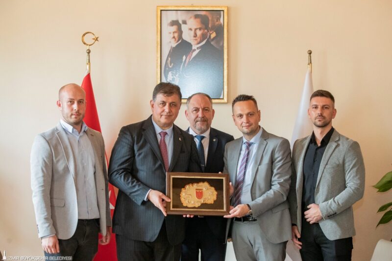 
İzmir Büyükşehir Belediye Başkanı Dr. Cemil Tugay, Kuzey Makedonya Cumhuriyeti’nden