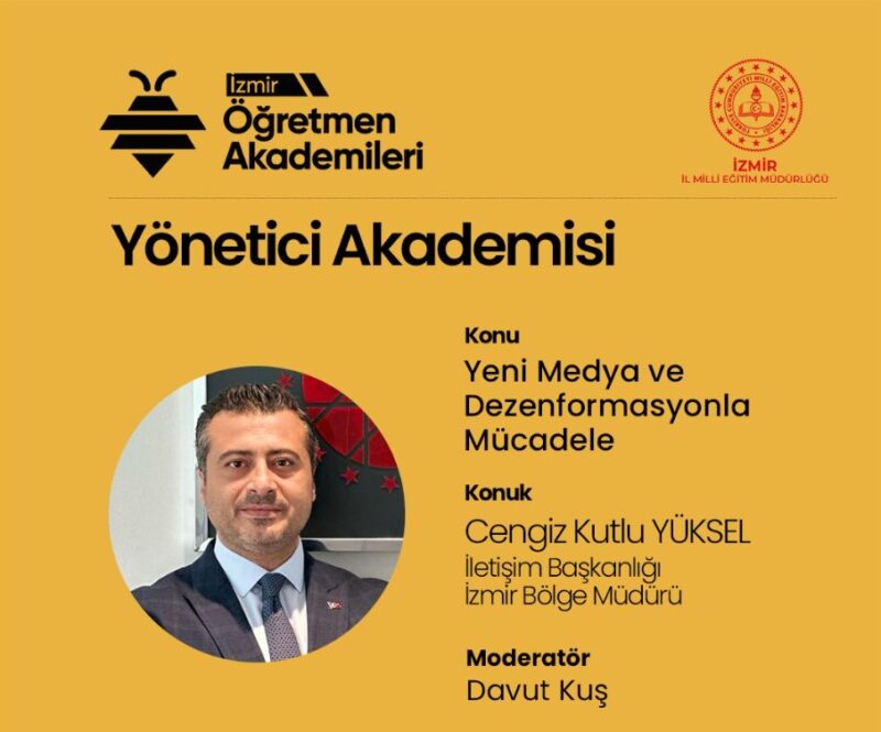 Milli Eğitim Bakanlığı'nın öncülüğünde hayata geçirilen "Öğretmen Akademisi" İzmir programı