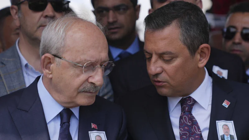 CHP Genel Başkanı Özgür Özel, bugün Ahlatlıbel Tesisleri'nde CHP'nin eski