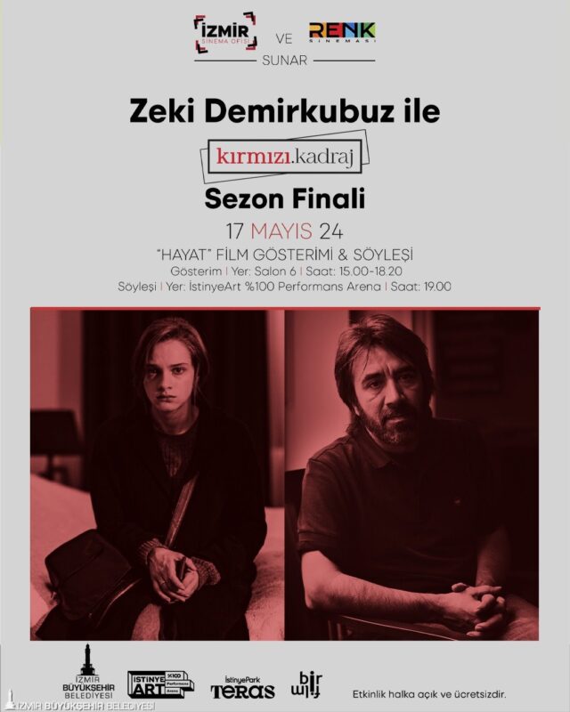 
İzmir Büyükşehir Belediyesi iş birliğiyle düzenlenen ve İzmirli sinemaseverler tarafından