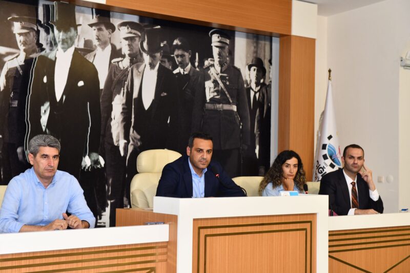 Çiğli Belediyesi Haziran Ayı Olağan Meclis Toplantısının birinci birleşimi Belediye
