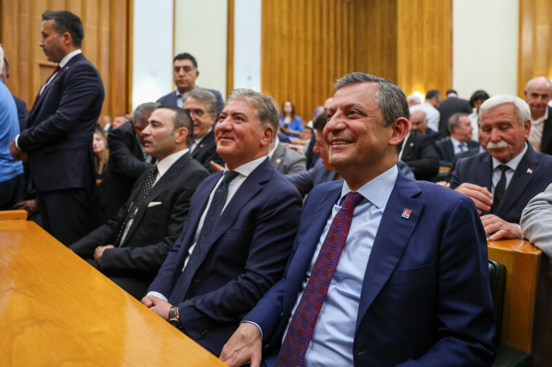 Cumhuriyet Halk Partisi Genel Başkanı Özgür Özel, TBMM Grup Toplantısında,