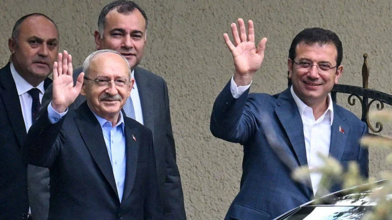 İBB Başkanı Ekrem İmamoğlu, 7. CHP Genel Başkanı Kemal Kılıçdaroğlu