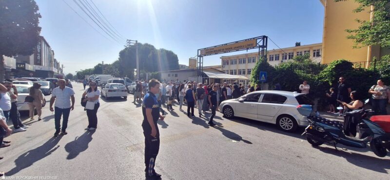 İzmir Büyükşehir Belediyesi öğrencilerin güven ve huzur içinde LGS'ye 