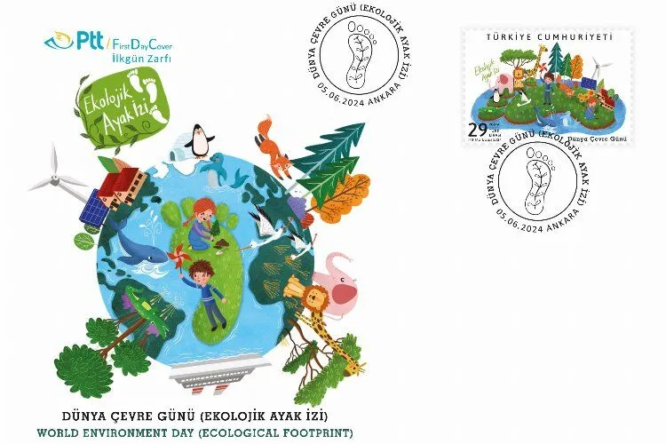 PTT AŞ tarafından “Dünya Çevre Günü (Ekolojik Ayak İzi)” konulu