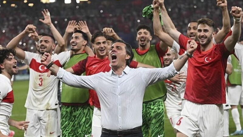 Türkiye A Milli Futbol Takımımız, 2024 Avrupa Futbol Şampiyonasında Avusturya'yı