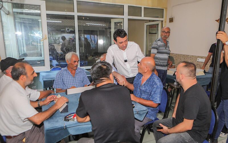  
Bayraklı Belediye Başkanı İrfan Önal’ın mahalle ziyaretleri kapsamındaki son durağı