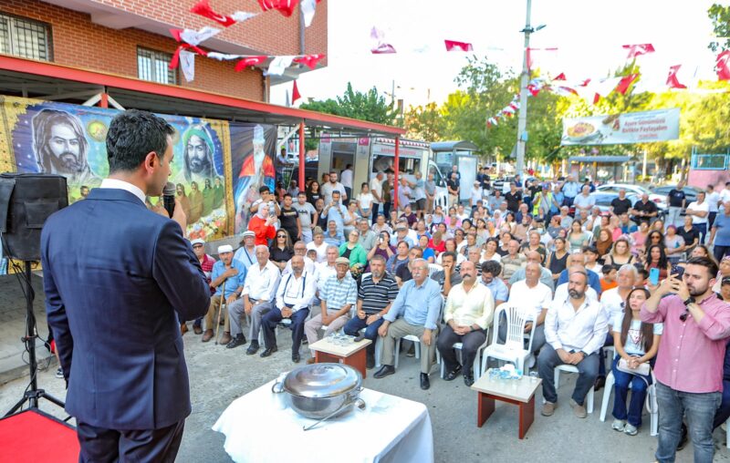 Bayraklı Belediyesi, birlik, bereket ve paylaşma ayı Muharrem ayında dört