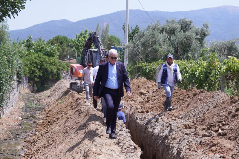 Kemalpaşa Belediye Başkanı Mehmet Türkmen’in girişimleri sonrası Armutlu Ayderesi ve