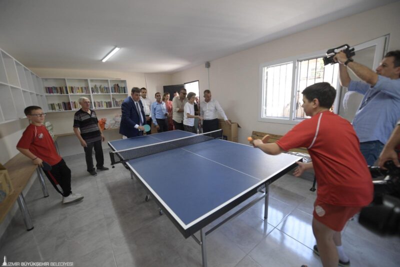 
İzmir Büyükşehir Belediye Başkanı Dr. Cemil Tugay, İzmir Atatürk Organize