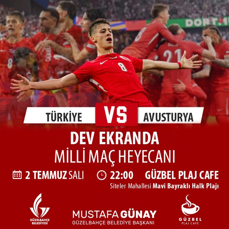 
Güzelbahçe Belediye Başkanı Mustafa Günay, A Milli Takımı’mızın Salı (yarın)