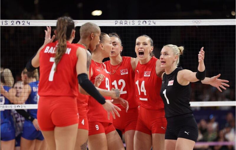 Kadın Milli Voleybol Takımımız, Paris2024 Olimpiyat Oyunları'nda C grubunda oynadığı
