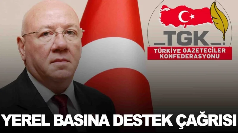 Türkiye Gazeteciler Konfederasyonu Genel Başkanı Nuri Kolaylı, basın sektörünün ekonomik