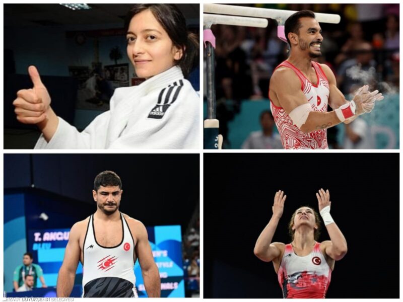 İzmir Büyükşehir Belediyesi Spor Kulübü altyapısından yetişen sporcular Taha Akgül