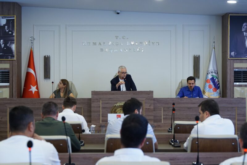 Kemalpaşa Belediyesi Ağustos Ayı Olağan Meclis Toplantısı, Kemalpaşa Belediye Başkanı