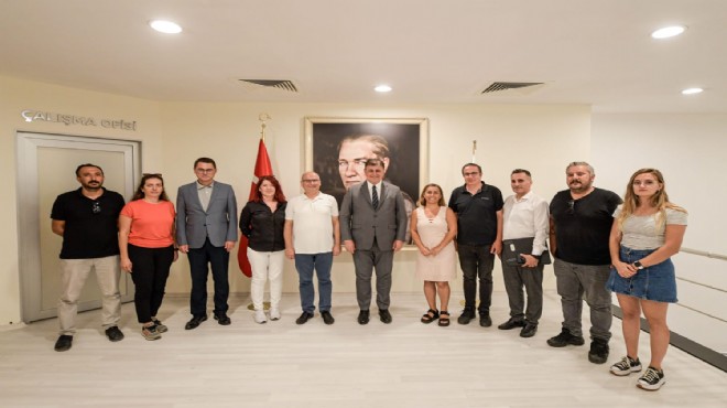 İzmir Büyükşehir Belediye Başkanı Dr. Cemil Tugay, TÜM BEL– SEN
