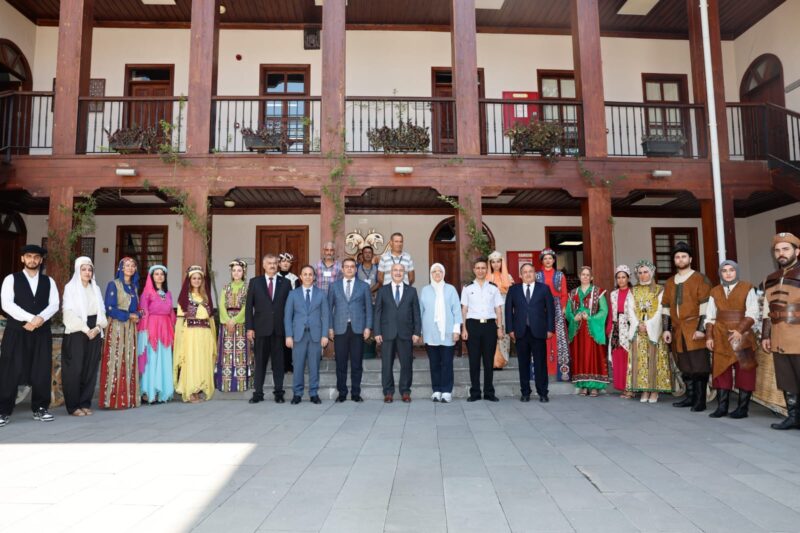 Vali Sayın Yavuz Selim Köşger, Adana Olgunlaşma Enstitüsü Kültür Sanat