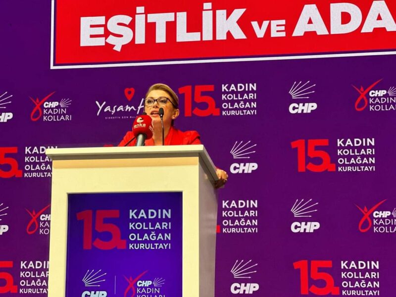 CHP 15. Olağan Kadın Kolları Kurultayı'nda seçim sona erdi. Başkanlık