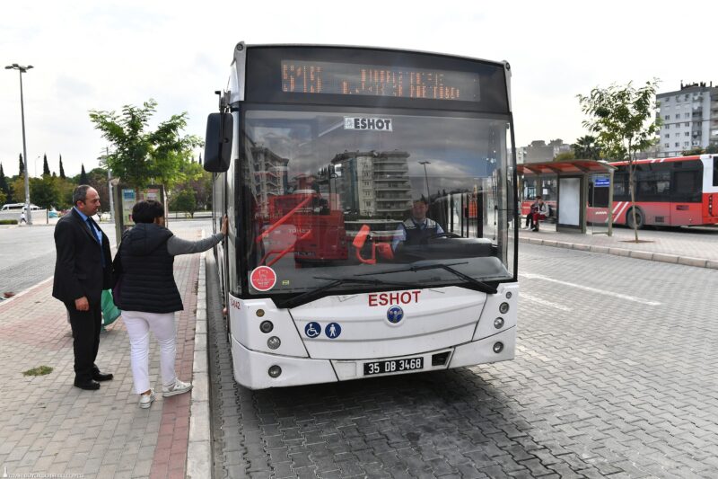 ESHOT tarafından yapılan açıklamaya göre, hafta sonu yapılacak olan KPSS
