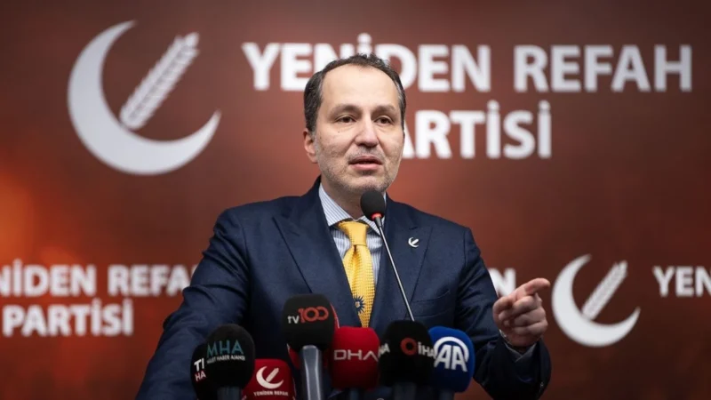 Yeniden Refah Partisi Genel Başkanı Fatih Erbakan, sosyal medya hesabından