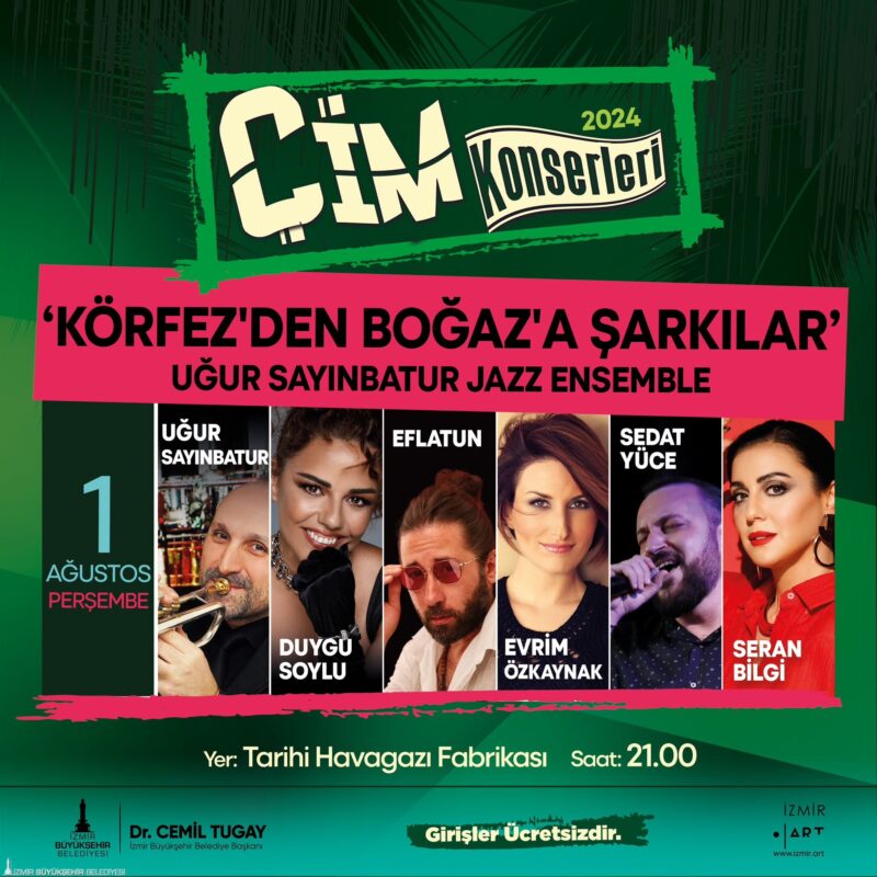 
İzmir kültür ve sanat etkinlikleri ile dopdolu bir ağustos ayına