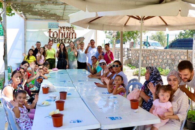 Çeşme Belediye Başkanı Lal Denizli, Çeşme Belediyesi Yerel Tohum Merkezi’nde