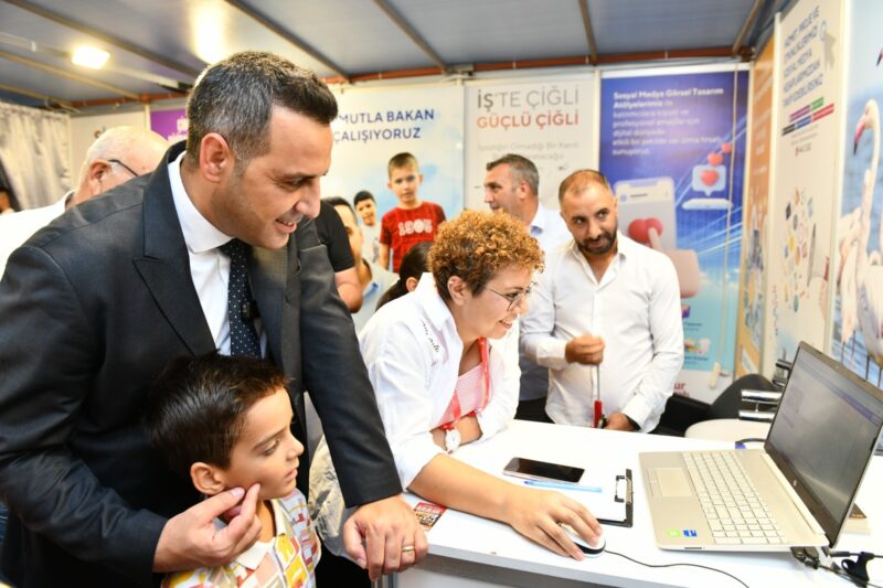 93.kez kapılarını açan İzmir Enternasyonal Fuarı’nda yer alan Çiğli Belediyesi