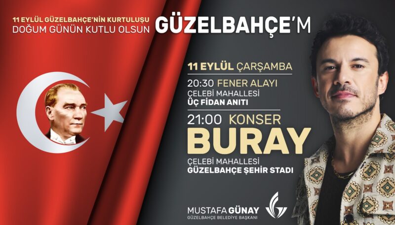 
Güzelbahçe Belediyesi, 11 Eylül Güzelbahçe’nin Kurtuluş Günü’nü düzenleyeceği Fener Alayı