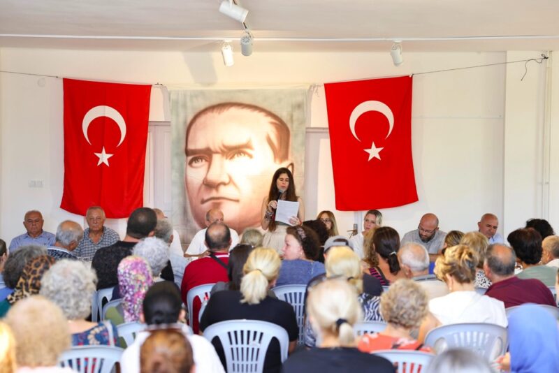 Çeşme Belediye Başkanı Lâl Denizli, S.S. Alaçatı Halk Sosyal Konut