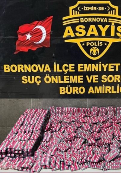 Bornova İlçe Emniyet Müdürlüğü Suç Önleme Büro Amirliği, uyuşturucu madde