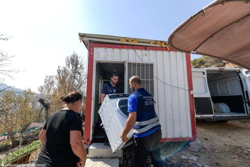 
İzmir Büyükşehir Belediyesi, geçen ağustos ayında Yamanlar Dağı’nda başlayıp kentin