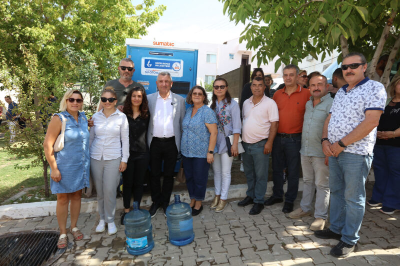Güzelbahçe Belediyesi, halkın ekonomik, içilebilir ve sağlıklı su ihtiyacını karşılamak
