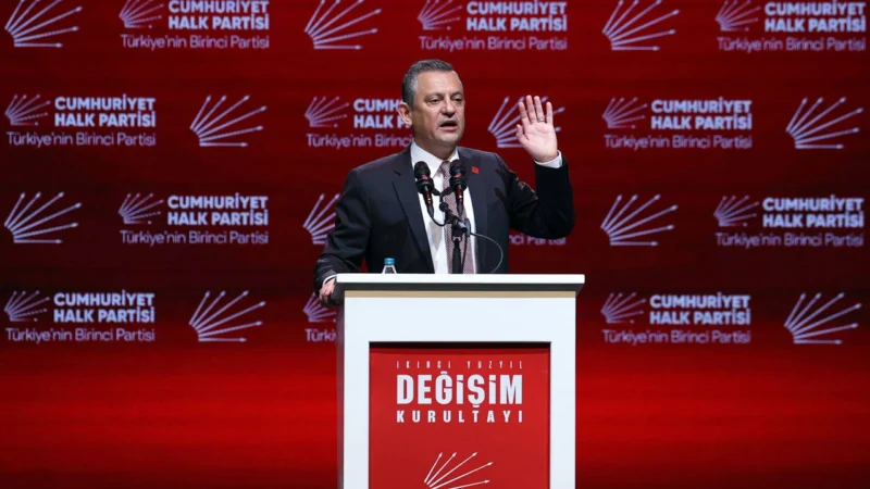 Cumhuriyet Halk Partisi Genel Başkanı Özgür Özel, İkinci Yüzyıl Değişim