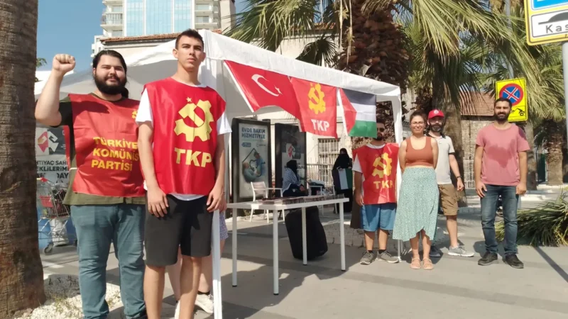TKP İzmir İl Örgütü, İzmir Limanı’na demirleyen USS WASP adlı