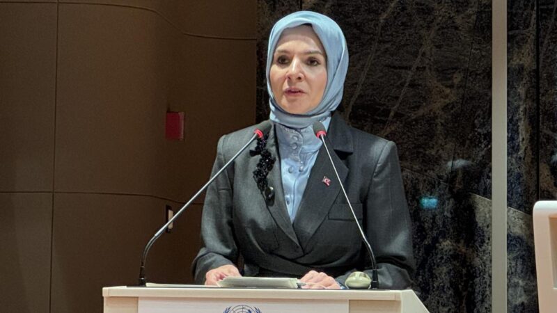 Aile ve Sosyal Hizmetler Bakanı Mahinur Özdemir Göktaş, Kahramankazan'da düzenlenen