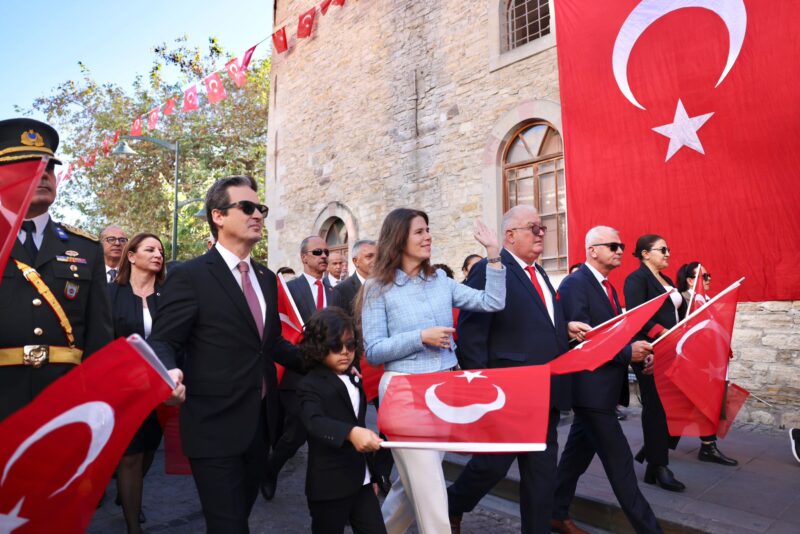 29 Ekim Cumhuriyet Bayramı ve Cumhuriyet’in 101. yıl dönümü Çeşme’de