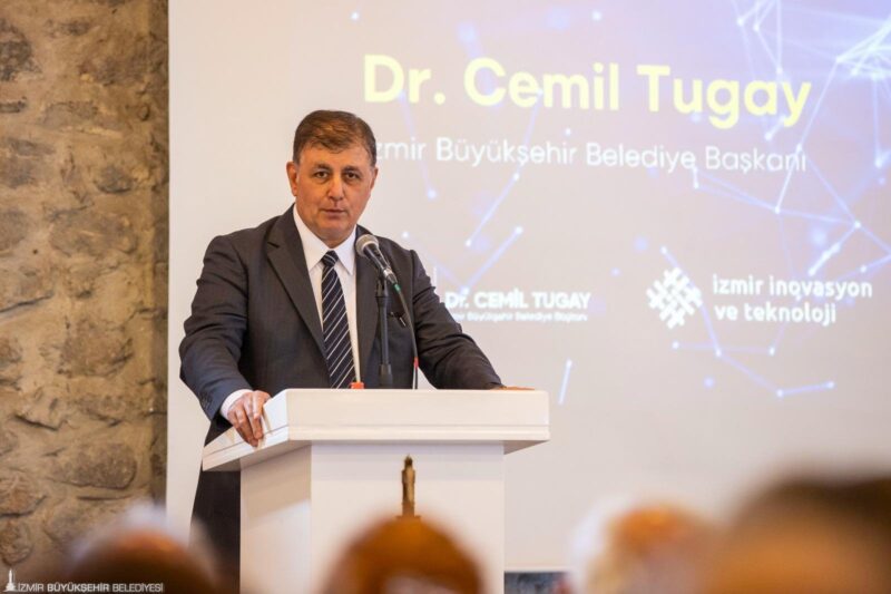 İzmir Büyükşehir Belediye Başkanı Dr. Cemil Tugay, Tarihi Havagazı Fabrikası