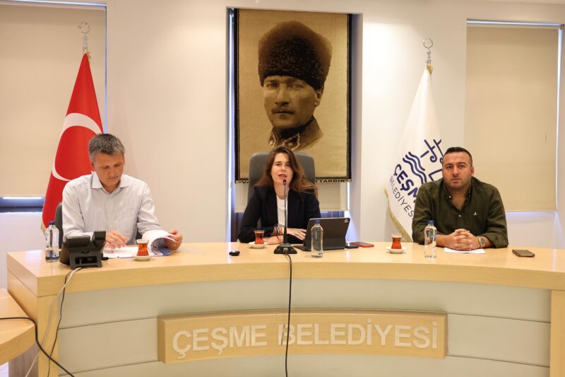 Çeşme Belediye Ekim Ayı Olağan Meclis Toplantısı 2. Birleşiminde Çeşme